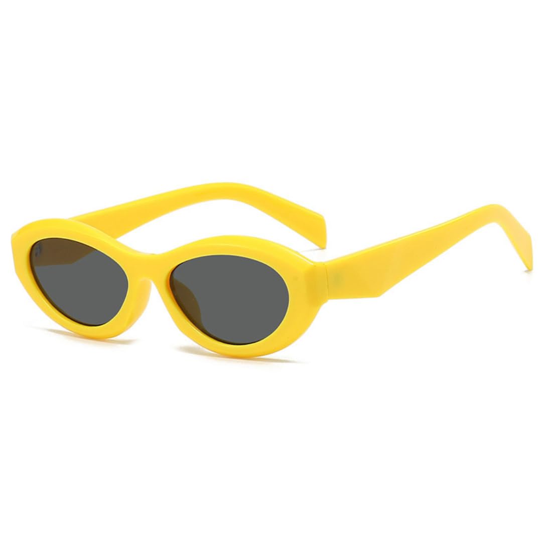 Gafas de sol de montura pequeña estilo ojo de gato para mujer