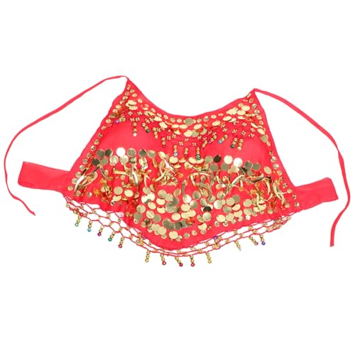 FOMIYES Sequin Bra Outfit Rave Top Ethnic Wear Festival Carnival Performance Made of Durable Polyester