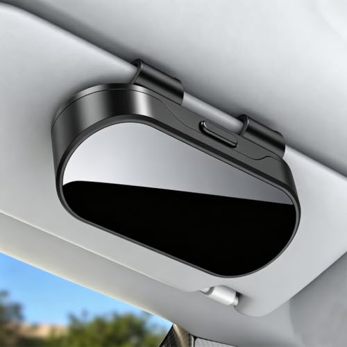 Image of STHIRA Car Sun Visor Sunglasses Holder Stainless Steel Case for Car Visor