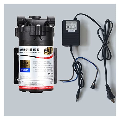 Pompe de surpression d'eau avec transformateur DC24v 1.5A haute performance pour machine RO