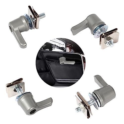 Kit 4 Pcs Tornillos y Tuercas para Alforjas Moto Universal miniatura 4