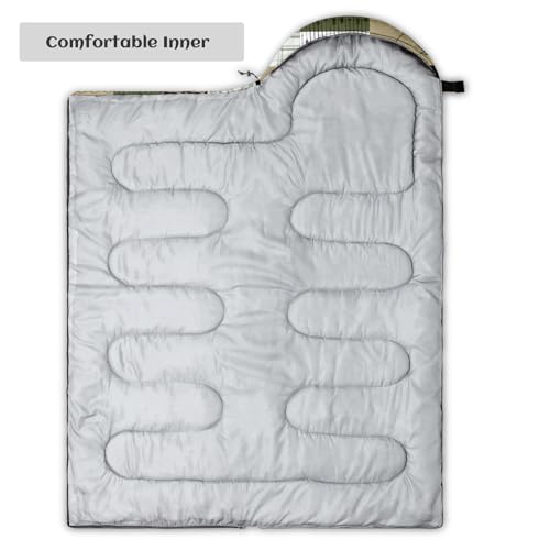 Sleeping Bags for Adults Youth Kids,3D Printing Camping Sleeping Bag for Girls Boys Lightweight Waterproof Cold/Warm Weather Sleeping Bag for 3 Seasons miniatura 7