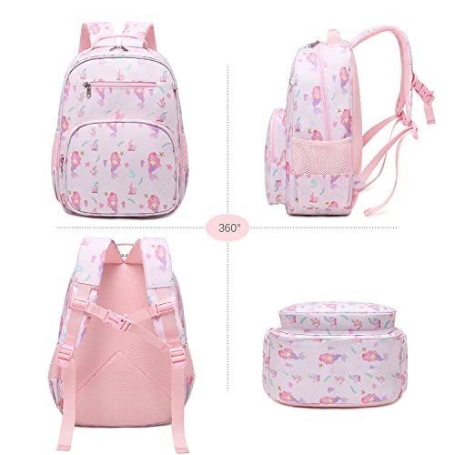 abshoo Mermaid Kids Backpack for School Girls Preschool Toddler Backpack (Mermaid)2