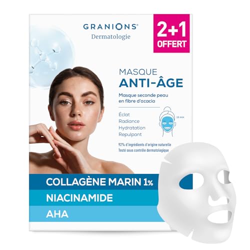 Masque COLLAGENE Anti Age - GRANIONS Collagène...