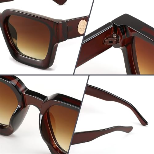 Image of FEISEDY Vintage Small Sunglasses Oval Slender Metal Frame Candy Colors B2277
