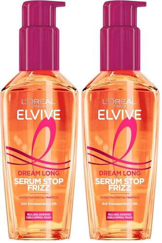 L'Oreal Paris Elvive Dream Long Sérum Stop Frizz Anti Encrespamiento, 100 ml (Paquete de 2)