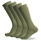 Freshpairs Men's Hiking Socks, Tactical Boot for Men, Over-the-Calf Work Boot Socks