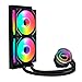 Lian Li GA II TRINITY SL-INF 240MM - AIO CPU Liquid Cooler - ARGB daisy-chainable radiator fans or UNI FAN SL-INF - for Intel LGA 1700, 1200, 115X, AMD AM5/AM4 Sockets (GA2T24INB.US)