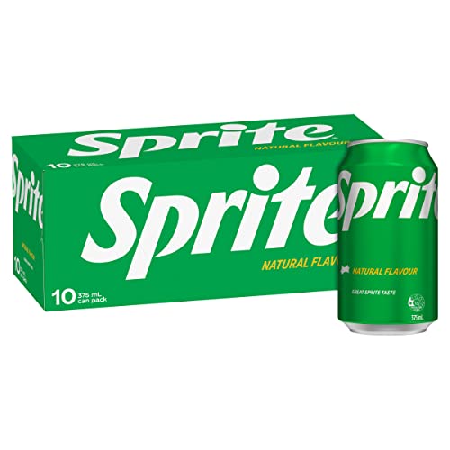 Sprite Lemonade Soft Drink Multipack Cans, 10 x 375ml