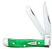 Case Jade Bone Tiny Trapper Pocket Knife