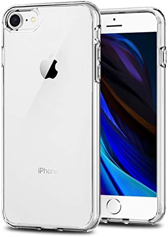 TENOC Phone Case Compatible with iPhone SE (2nd 2020 and 3rd 2022 Generation) & iPhone 7 & iPhone 8, Clear Case Shockproof Protective Bumper Slim Cover for 4.7 Inch