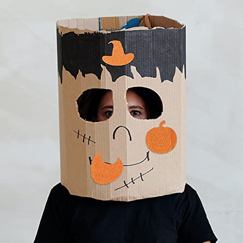 Kisangel 4 Sets Halloween Forth Stickers Bubble Post Thanksgiving Stickers ( willekeurige kleur ) - Image 8