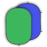 CowboyStudio Photography Photo Reversible Pop Out Background Panel (Blue and Green)