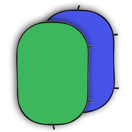 CowboyStudio Photography Photo Reversible Pop Out Background Panel (Blue and Green)