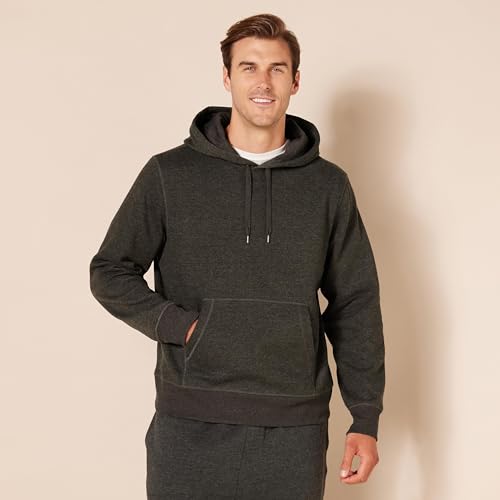 Image of Amazon Essentials mens Fleece Pullover Hooded Sweatshirt