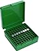 MTM 100 Round Flip-Top Ammo Box 38/357 Cal (Green)