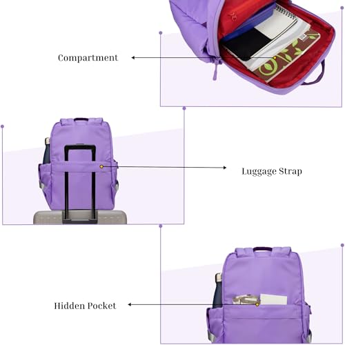 Image of F Gear Cannes 12L Laptop Backpack|Premium, Soft Touch, Lightweight & Durable|Laptop & Tablet Sleeves|3 spacious compartments & 2 Pockets|Ideal for Office, Daily Use & Travel