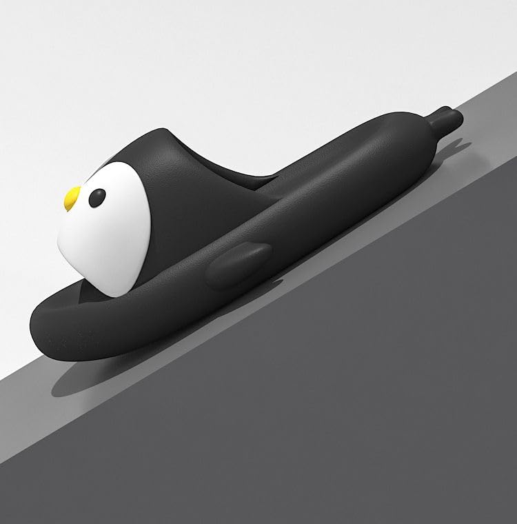 Cute Kawaii Multi Colored Penguin Pillow Slipper Cloud Slides Non-Slip Summer Slipper3