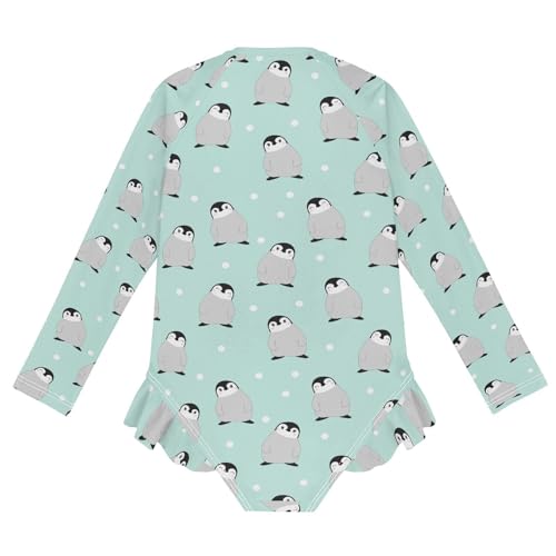 Girls One Piece Swimwear UPF 50+ Rash Guard Swimsuit Sun Protection Quick Dry Bathing Suit Age 3-12Y2