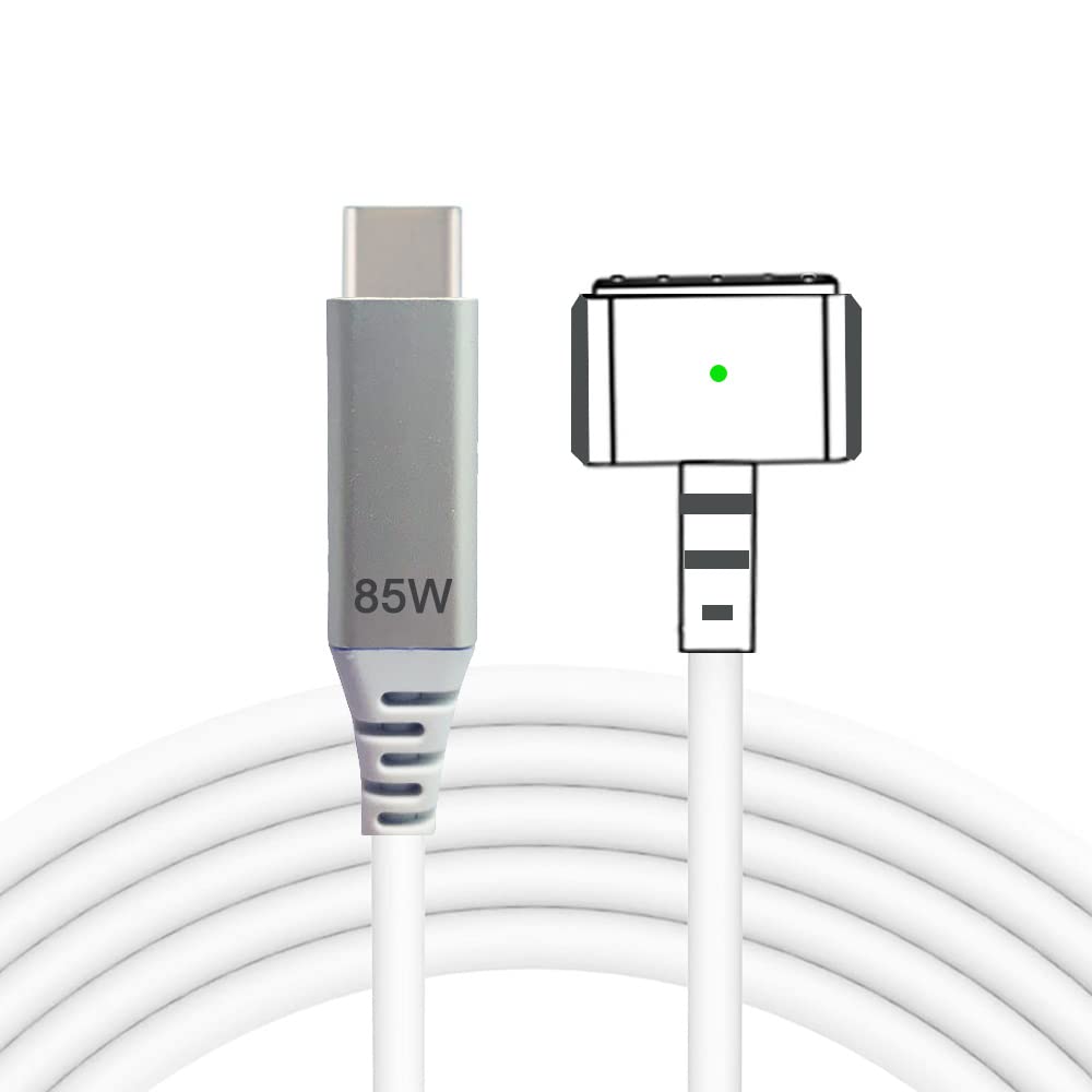 See full amazon price history chart for RAINSUNG USB C to Gen 2 T Tip Cable for Mac Book Air Pro 85W Charger, USB-C Charging Adapter Cord for Mac Book Air Pro 13 inch 15 inch Retina After Mid 2012 fit for 45W & 60W 1.8m-White RAINSUNG USB C to Gen 2 T Tip Cable for Mac Book Air Pro 85W Charger, USB-C Charging Adapter Cord for Mac Book Air Pro 13 inch 15 inch Retina After Mid 2012 fit for 45W & 60W 1.8m-White (B0BJ1DR91T) Amazon Price History, Amazon Price Tracker