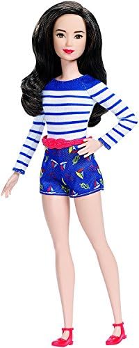Barbie Fashionistas #61 Nice in Nautical, Petite Doll 12 inch Doll