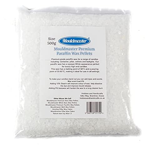 Mouldmaster Paraffin Wax, Translucent, 500g Cover