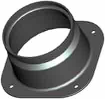 Honseadek Kanalflansch Verbinder - Quadratisch Auf Rund Für Lüftungsrohre 75-300mm