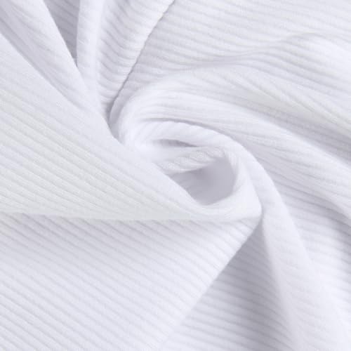 PALINDA Womne's Ribbed Round Neck Slim Fitted T Shirts Basic Solid Long Sleeve Layering Tee Tops4