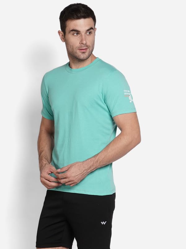 Image of Wildcraft Men's Solid Regular Fit Polo Shirt