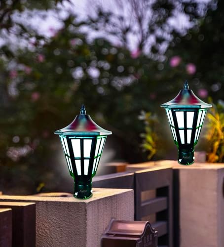 Image of BrighLyt Outdoor Gate Light & Garden Lamp - Waterproof LED Pillar Light for Main Entrance, Balcony & Pathway (GL09, Pack of 1)