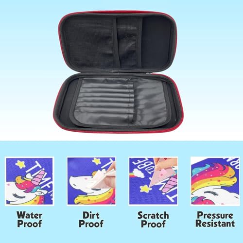 Image of DEOXY Unicorn EVA Pencil Case for Kids -New Pencil Pouch for Kids (CK24-3UN)