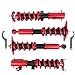 GELUOXI Height Adjustable Coilover Suspension Shock Absorber Lowering Kit Replacement for 2000-2006 Nissan Sentra Sunny Coilovers Springs Struts