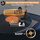 Neoteck Digitale Tonarmwaage Turntable Stylus Force Scale Gauge Tester Prüfvorrichtung der Kraft vom Plattenspieler 0,01g Orange LCD Hintergrundbeleuchtung für Tonarm des Plattenspielers (Silbergrau)