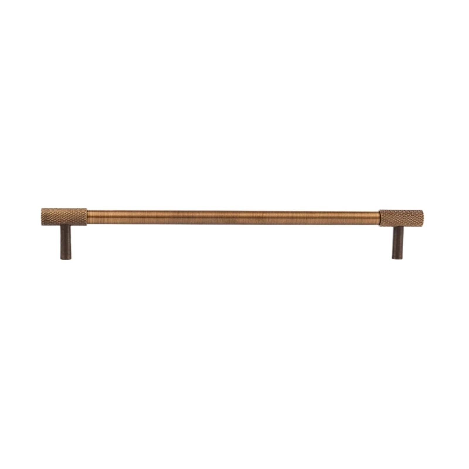 Gwyzax Bronze-224Mm Antique Cabinet Pulls Solid Brass T Bar Drawer Pulls Bronze Cabinet Handles For Kitchen Wardrobe