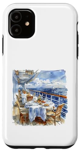 ���� �N���[�Y �f�b�L �_�C�j���O �I�[�V���� ���b�g �r���[ �X�}�z�P�[�X iPhone 11 �p