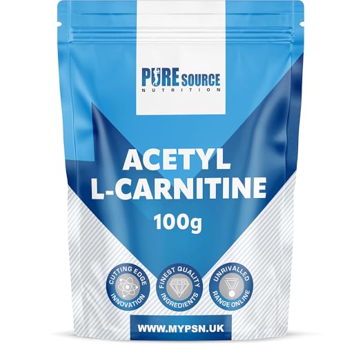 Pure Source Nutrion Acetyl L-Carnitine 100g Powder | Alcar | Vegan
