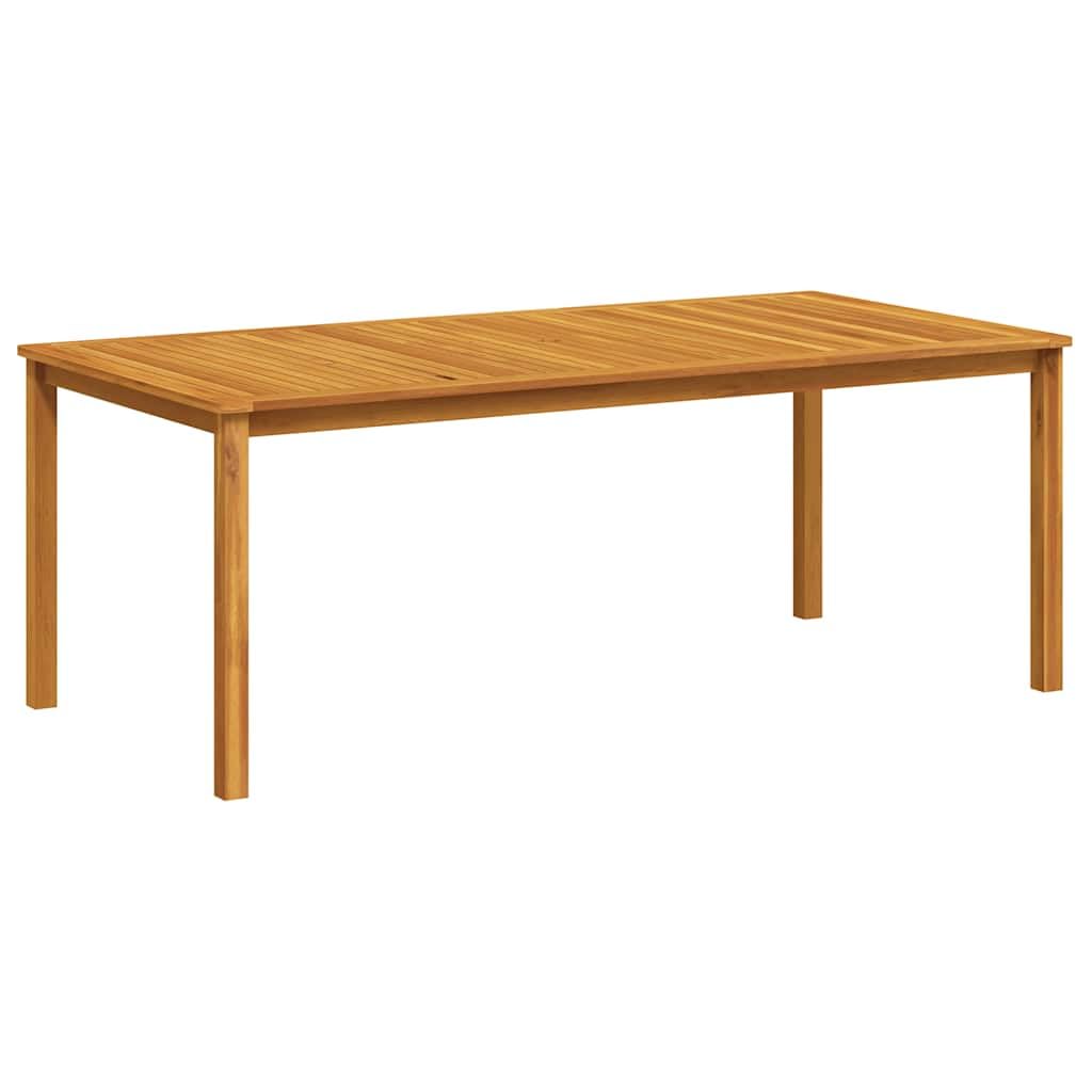 vidaXL Table de Salle à Manger de Jardin Terrasse Balcon Patio Bois d'Acacia