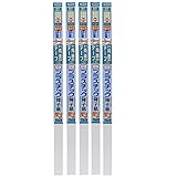 アサヒペン - UVカット超強プラスチック障子紙 - 94CMX3.6M - 6861 無地 - 5本セット