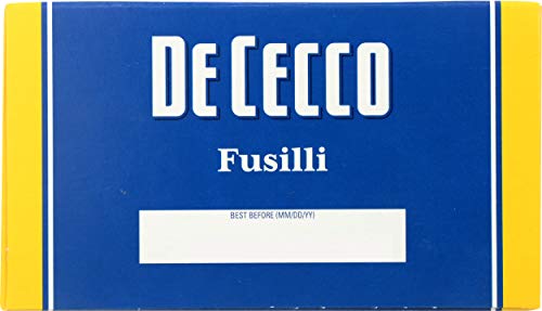 De Cecco 0024094070343 Fusilli #34, 16 Ounce thumb #3