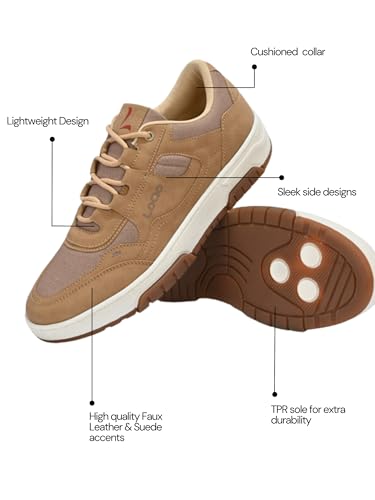 Image of LOQO Men's Vigo Tan Sneakers