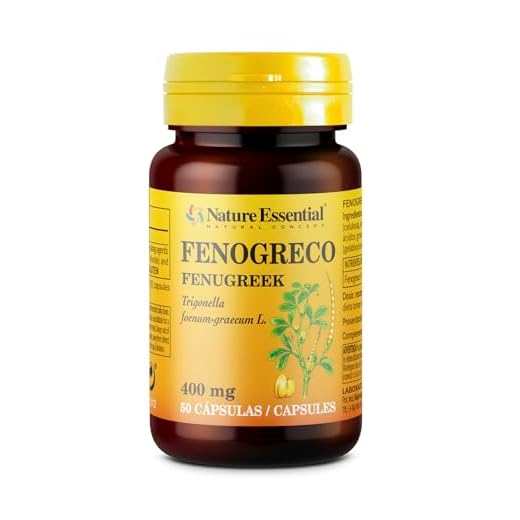 Nature Essential - FENOGRECO 50 CAPS 400 MG NATURE ESSENTIAL