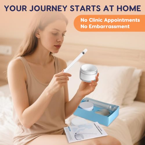 Image of At-Home Insemination Kit, Conception Support,10 Applicators & 2 Collection Cups Easy DIY Insemination for Minimal Sperm Waste & Family Planning,