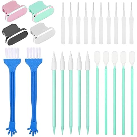 Eatpitaya Cell Phone Cleaning Kit,Dust Plug for iPhone 11/11 Pro/11 Pro Max/12 /12 Pro/12 Pro Max/13/13 Pro/13 Pro Max, Phone Port Cleaning Brush Kit Phone Speaker & USB Port Cover
