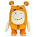 Slick Oddbods Juguete de Peluche Suave — para Niños y Niñas — Naranja (30cm de Altura)