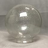 Form: Kugel Kugel Ersatzglas Ø160mm Kragen Ø80mm Blasen Lampenglas