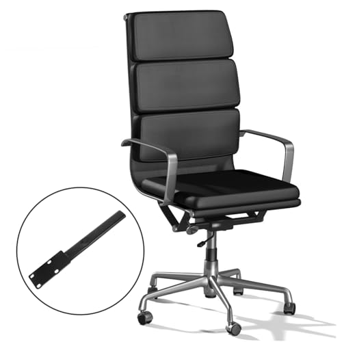 Amosfun barre de support dorsal ergonomique en acier pour réparer votre chaise b