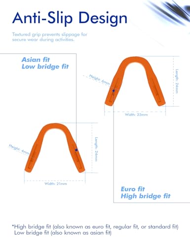 Image of SAUCER Replacement Nose Pieces Pads for Oakley Hex Jector OX8032 | OX8174F Eyeglass