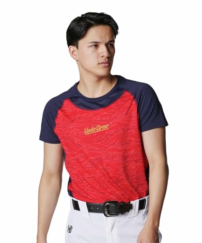 UNDER ARMOUR(アンダーアーマー) トレーニングベースレイヤー UAヒートギア コンフォート フィッティド カモ ショートスリーブ クルーネック シャツ メンズ