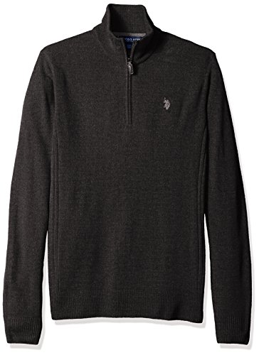 U.S. Polo Assn. Men's 1/4 Zip Solid Acrylic