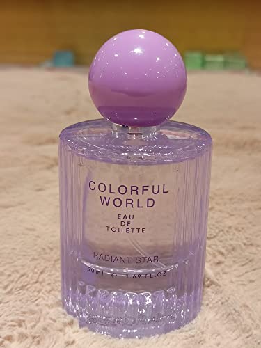 Image of MINISO Perfume for Women, EDT Luxury Perfume with Long Lasting Fragrance for Everyday Wear, Floral and Fruity Fresh Scent,Colorful World Serie (Radiant Star),50ML